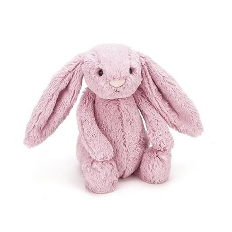 Jellycat Bashful bamse - Tulipan pink kanin - Lille