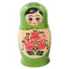 7 stk. Babushka dukker - Grøn