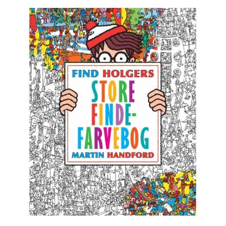 FInd Holgers Store Finde-Farvebog - Alvilda