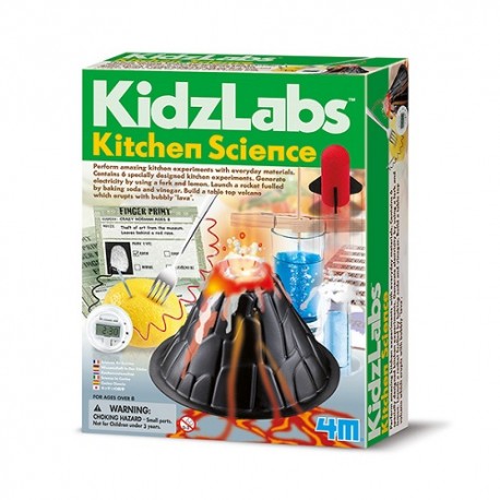Lav dine egne eksperimenter med ting fra køkkenet - KidzLabs - 4M