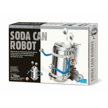 Byg din egen dåse-robot - Green Science - 4M