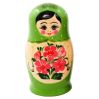 6 stk. Babushka dukker - Grøn