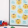 Michelle Carlslund plakat - Hey Tiger