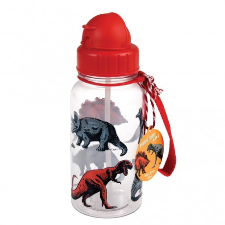 Dinosaurer - Drikkeflaske med sugerør - Rex London