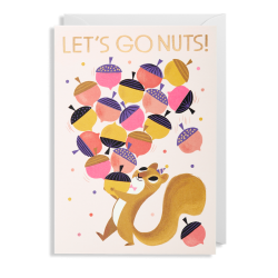 Lets Go Nuts - Kort & kuvert - Lagom