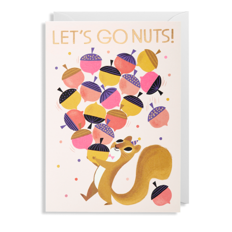 Lets Go Nuts - Kort & kuvert - Lagom