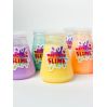 Pastelfarvet Slime i reagensglas