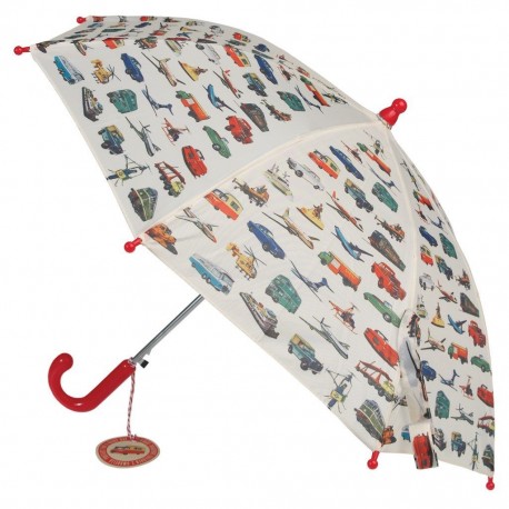 Retro biler - Paraply til børn - Rex London