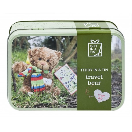 Lav din egen Teddy bjørn - Gift in a tin