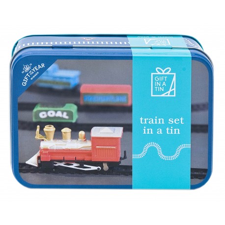 Mini togbane - Gift in a tin