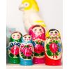 4 stk. Babushka dukker - Traditionel