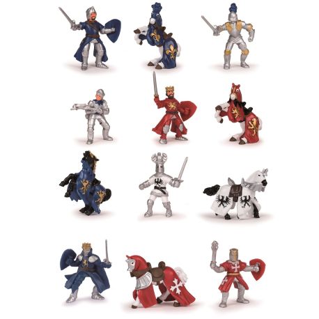 Ridder figurer - Mini legefigurer i rør - Pabo