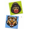 Gorilla & tiger mosaik - Kreativ æske - Djeco