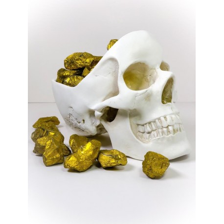 Piratens guld - Quartz med guldbelægning