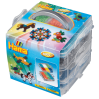 Lille opbevaringsboks med 6000 perler + plader - Hama