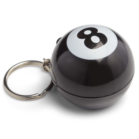 Magic 8 ball nøglering