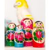 3 stk. Babushka dukker - Traditionel
