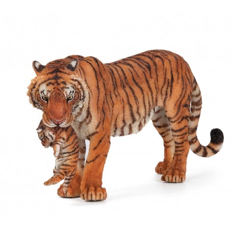 Tiger med unge - Figur - Papo