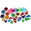 Byggemagneter 100 stk. i klare farver - Magna-Tiles