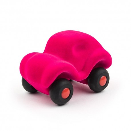 Pink bil - Lille - Rubbabu