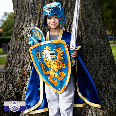 Noble Knight blåt ridderskjold - EVA-skum - Liontouch