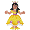 Prinsesser - Gaveæske med 2000 midi perler - Hama