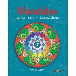 Lær at tælle - Malebog - Mandalas