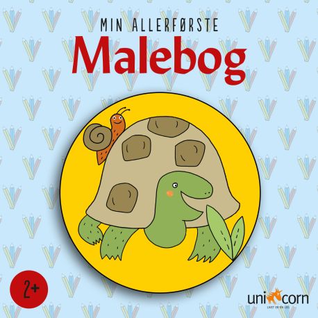 Min allerførste malebog - Skildpadde - Mandalas