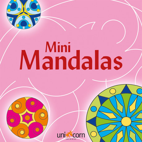 Pink malebog - Mini mandalas