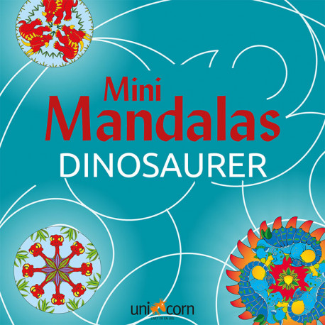 Dinosaurer malebog - Mini mandalas