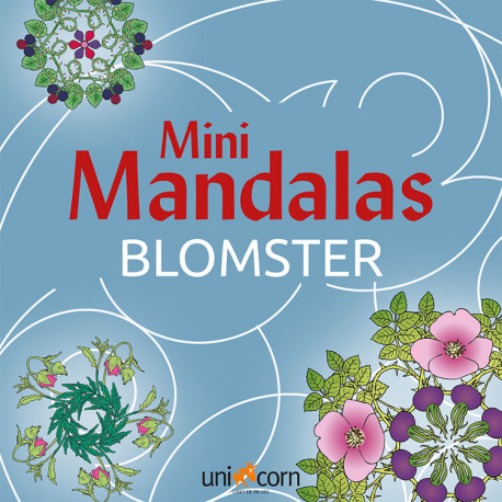 Blomster malebog - Mini mandalas