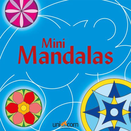 Blå malebog - Mini mandalas