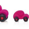 Pink bil - Lille - Rubbabu