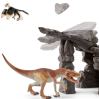 Dino-grotte med 3 dinosaurer - Schleich 