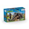 Dino-grotte med 3 dinosaurer - Schleich 