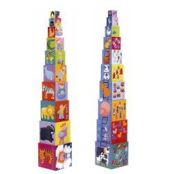 Funny blocks stabletårn - 10 kasser