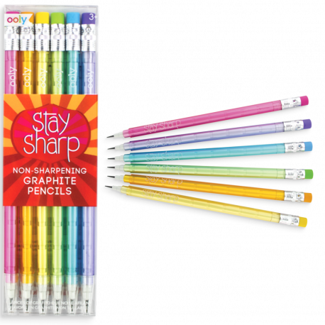 Stay Sharp blyanter - 6 stk. Ooly