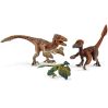 3 stk. Raptorer dinosaurer med fjer - Figurer - Schleich