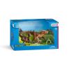 3 stk. Raptorer dinosaurer med fjer - Figurer - Schleich