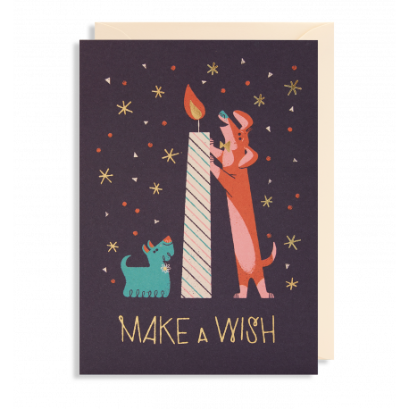 Make a wish! - Kort & kuvert - Lagom