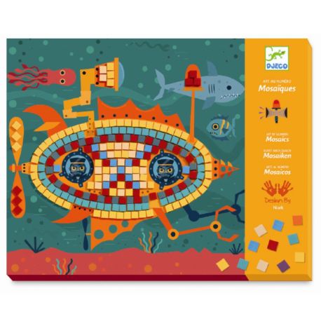 Transport - Mosaik efter nr. - Djeco