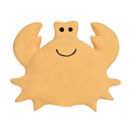 Krabbe bidelegetøj - Rangle i naturgummi - Tikiri