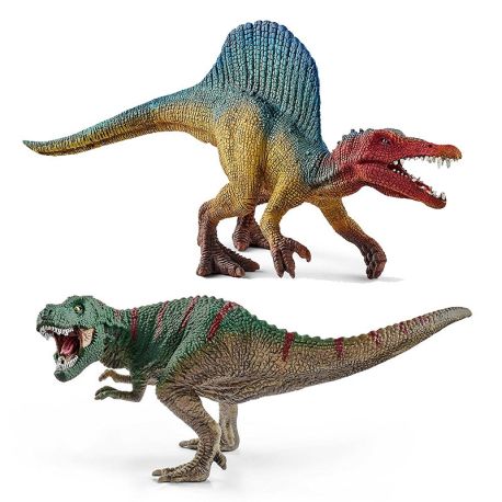 T-rex & Spinosaurus - Dinosaur figurer - Schleich