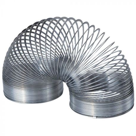 Sølv metalspiral - Stor