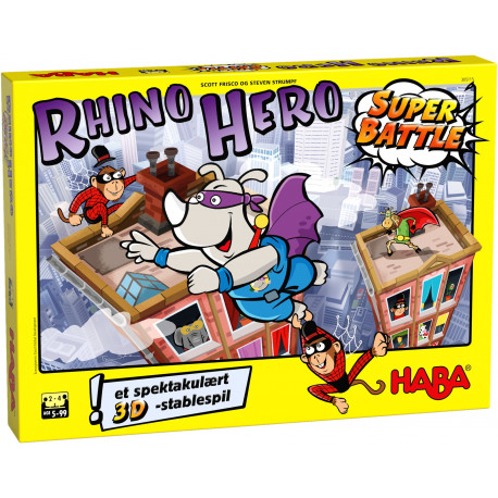 Rhino Hero Super Battle - Nomineret til Årets Børnespil Guldbrikken 2019 - HABA