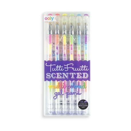Tutti Frutti Gel Pens med frugtduft - Ooly