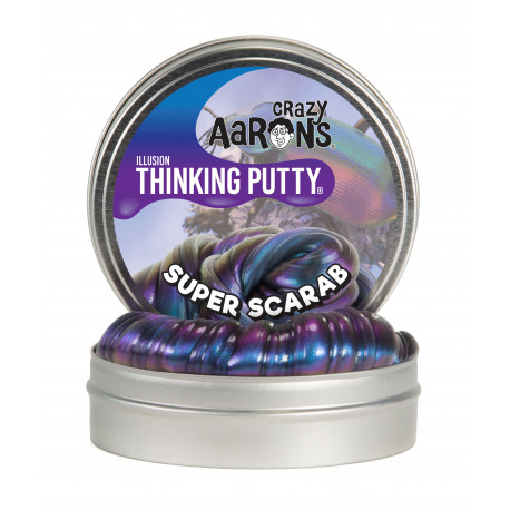 SUPER SCARAB - Stor Ilusion Thinking Putty - Crazy Aarons