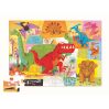Tossede dinosaurer - Gulvpuslespil 36 brikker - Crocodile Creek