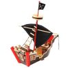 Stort piratskib i træ - Arty Toys
