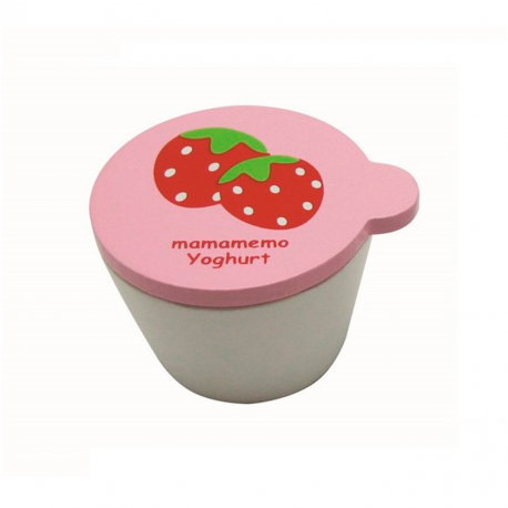 Jordbær yoghurt i bæger - Legemad - Mamamemo